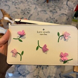 NWT Kate Spade Leather Clutch